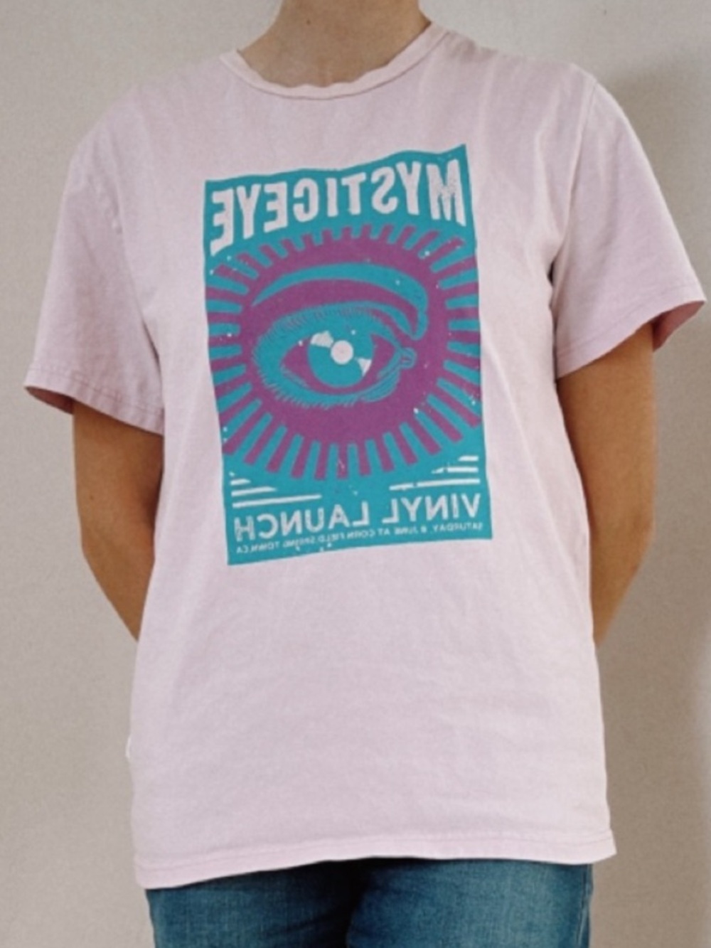 Böhme Mystic Eye Graphic Tee - Sun and Moon Boho Top